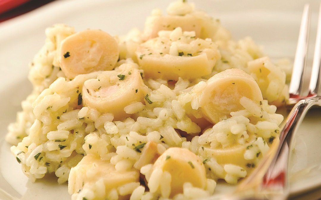 Risoto de palmito